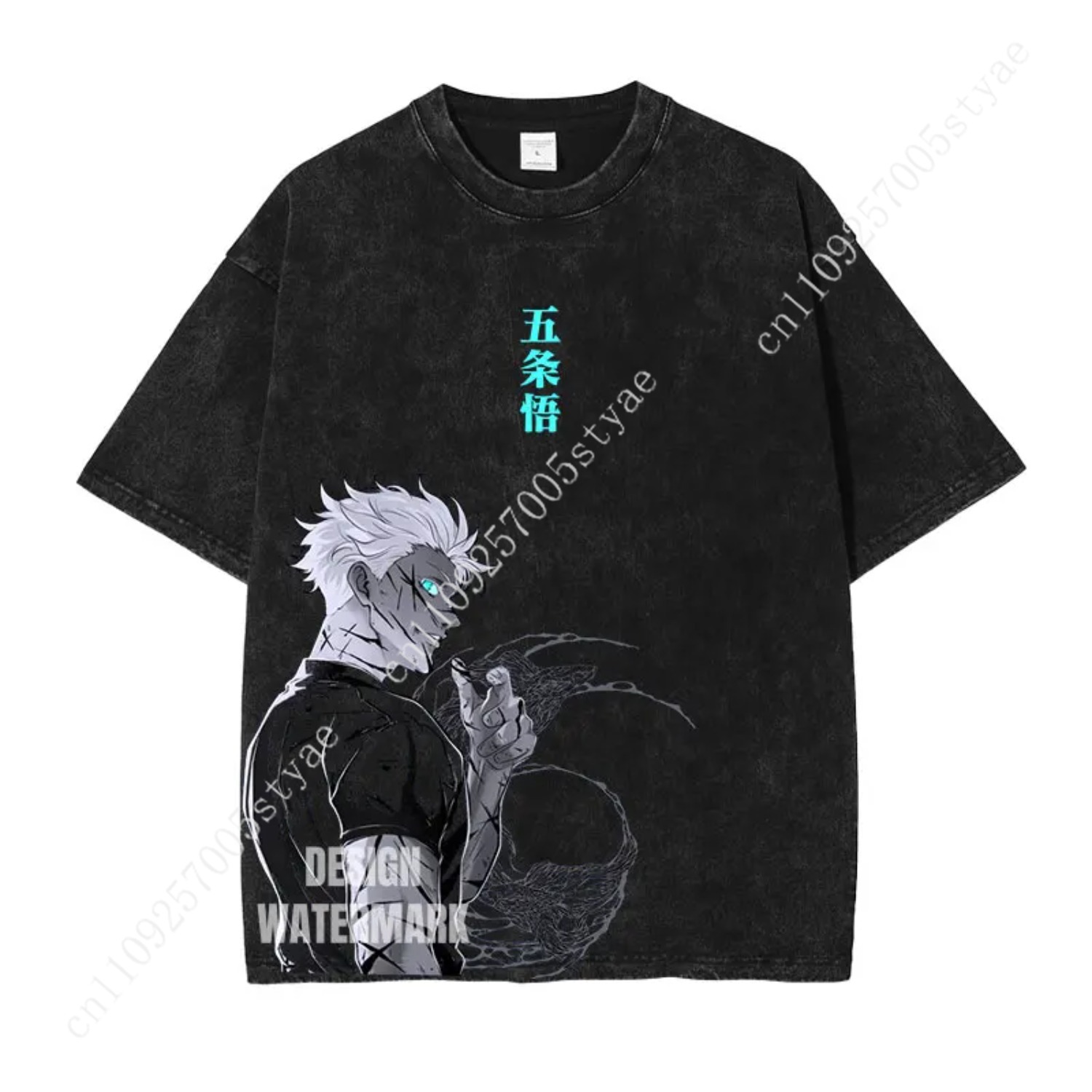 Summer Quilt - Gojo Satoru Graphic Tee Anime Clothing