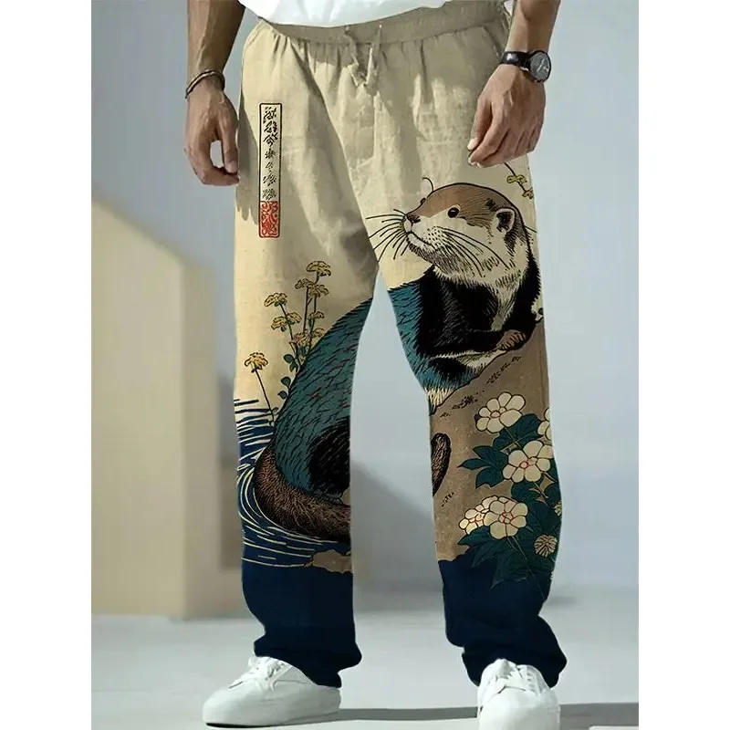 Japanese Summer Clothing Men - Japanese Harajuku Style Wide Leg Pants