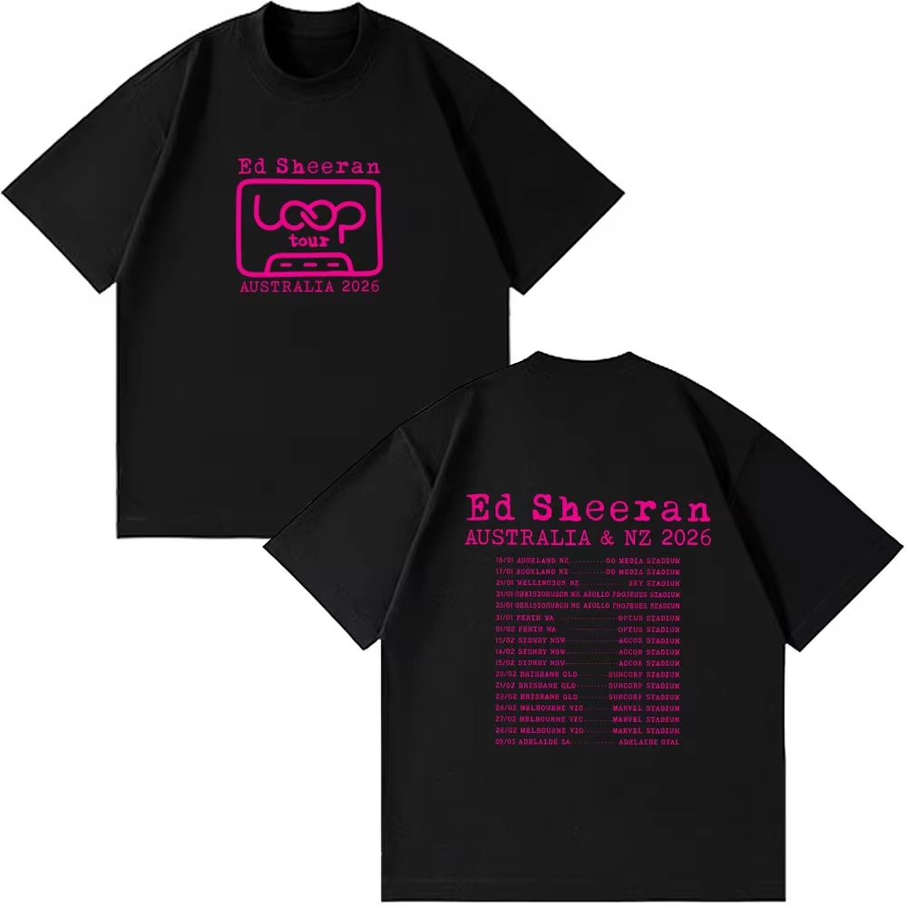 Summer Clothing Australia - Ed Sheeran Loop Tour Australia and