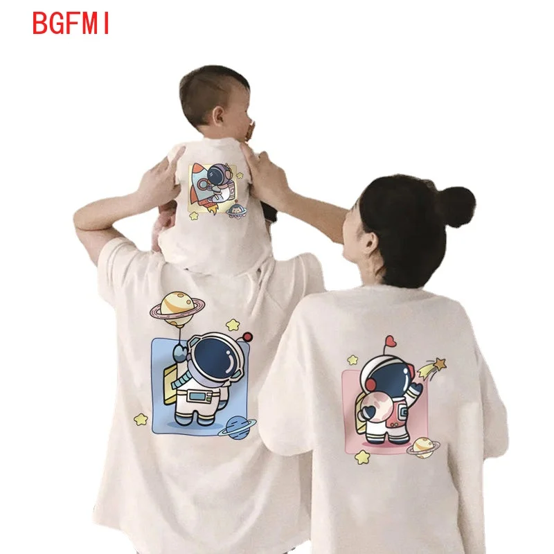 Summer Clothing Looks - 2-12y Summer Parent-child T-shirts Casual Children's