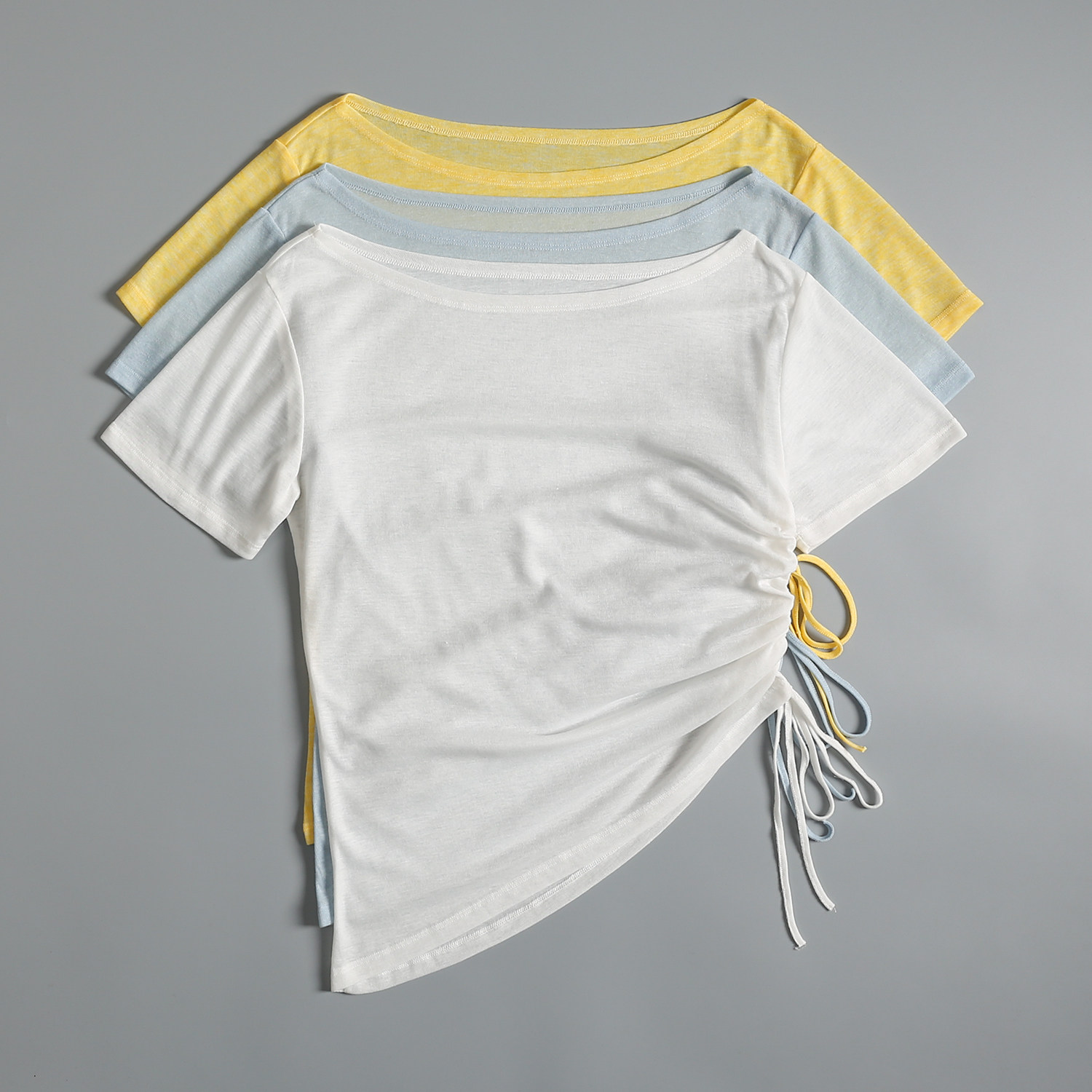 Summer Clothing Looks - High-looking sports short-sleeved women's summer thin