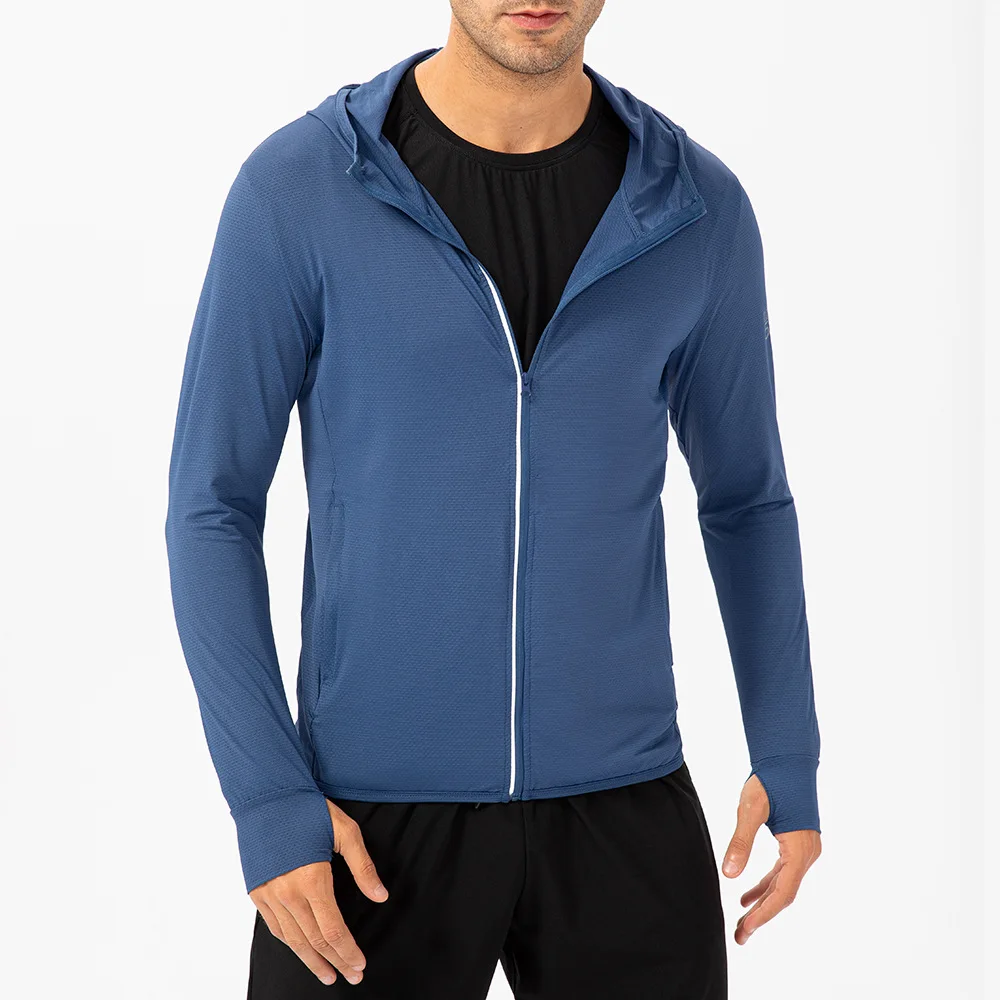 Yours Clothing Summer Jackets - Sunscreen Clothing Men's Summer Thin Sports
