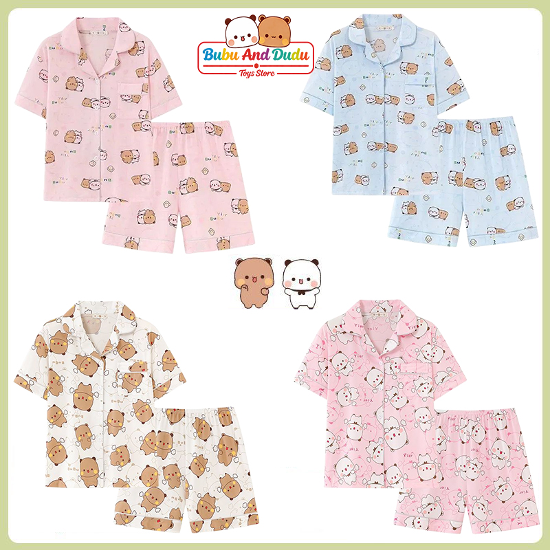 Summer Edit Clothing - Panda Bubu And Yier Pajamas Panda