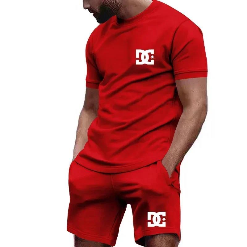 Summer Clothing Trends - Summer new men's short-sleeved T-shirt and