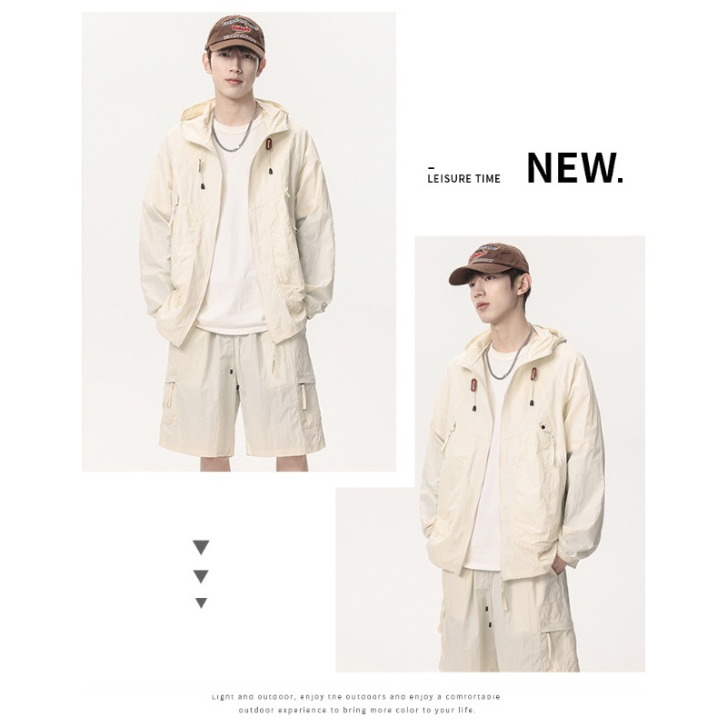 Yours Clothing Summer Jackets - Summer Outdoor Golf Casual UV Resistant
