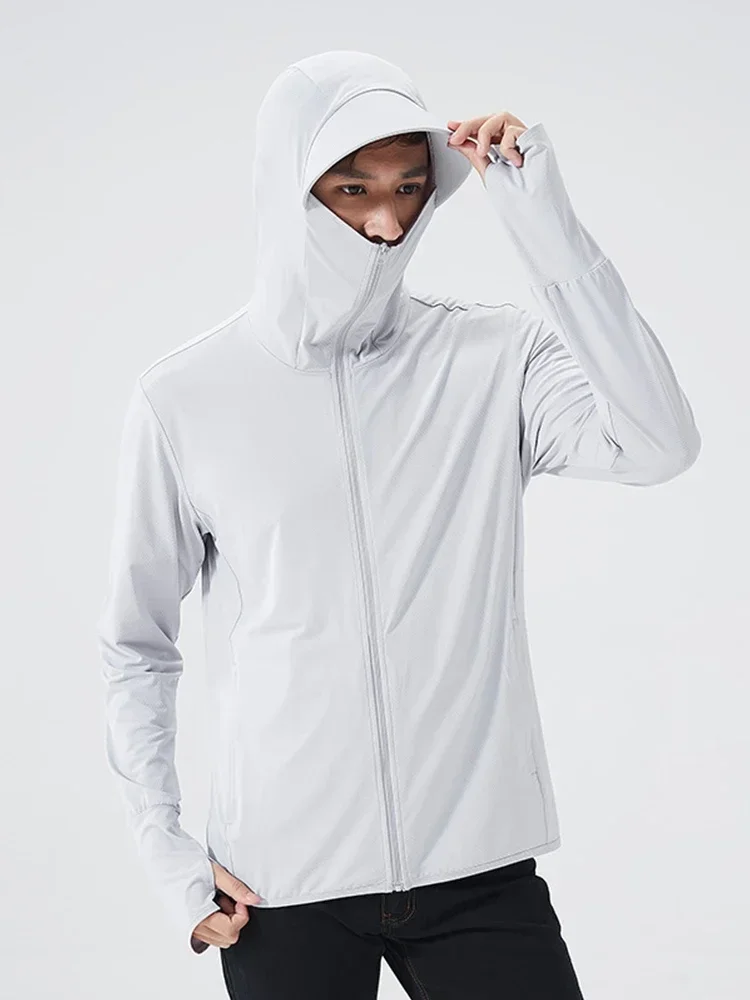 Yours Clothing Summer Jackets - Summer Hooded Jacket UPF 50+UV Sun