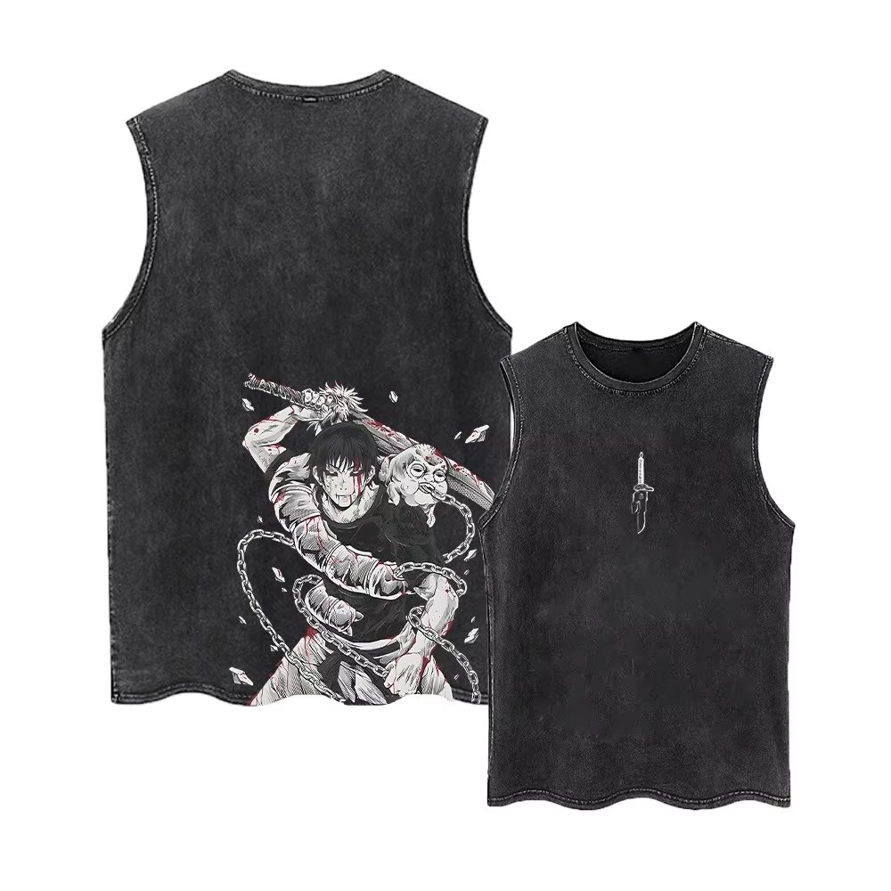 Summer Edit Clothing - 2026 Jujutsu Kaisen Summer Gym Vest