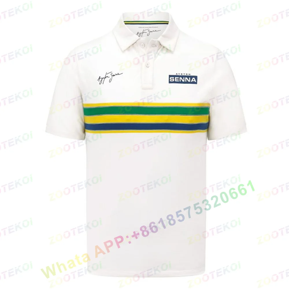 2022 New Ayrton Senna Fashion  - огляд і ціна Summer Clothing Brands Men