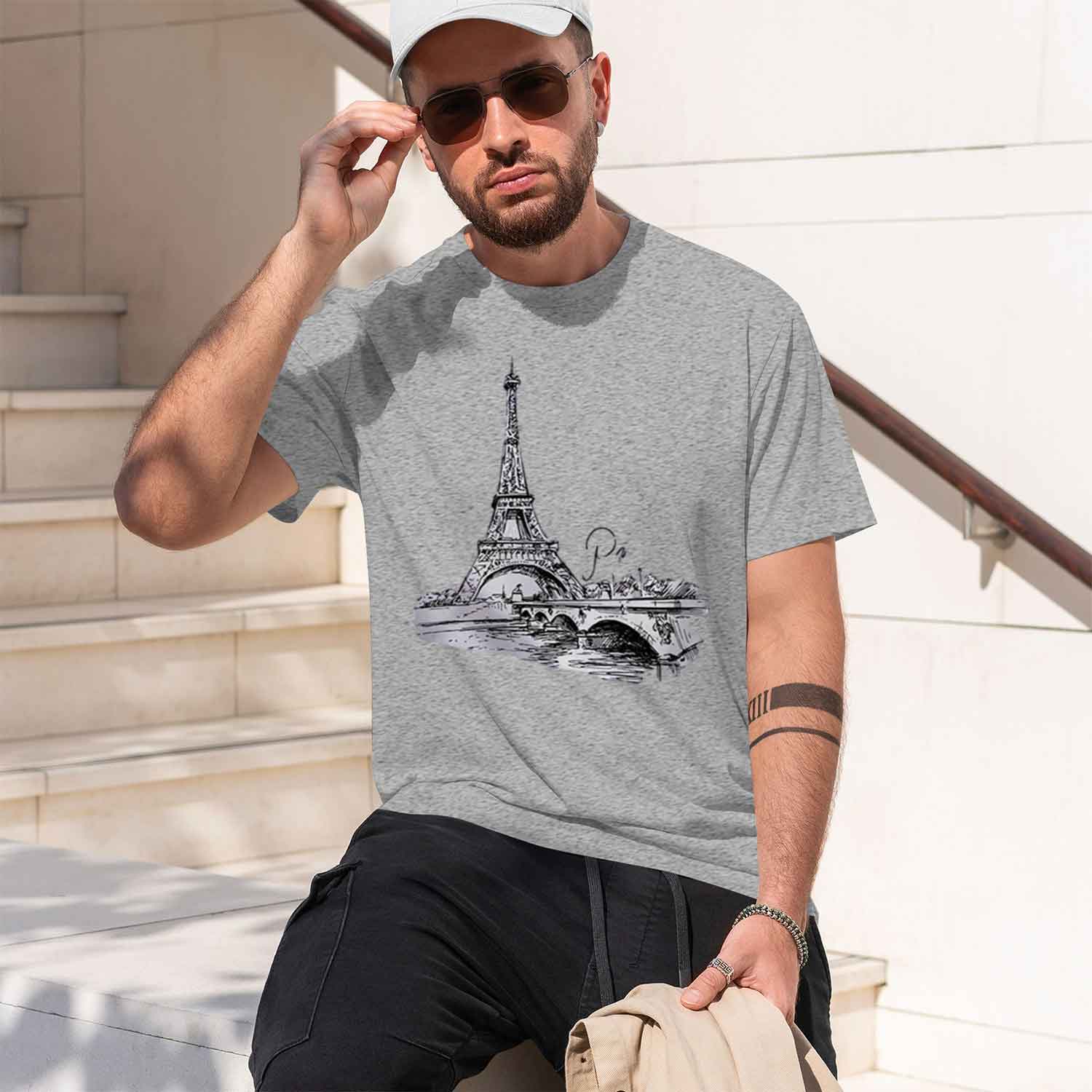 Women's 90s T Shirt Paris Prin - огляд і ціна Summer Clothing In Paris