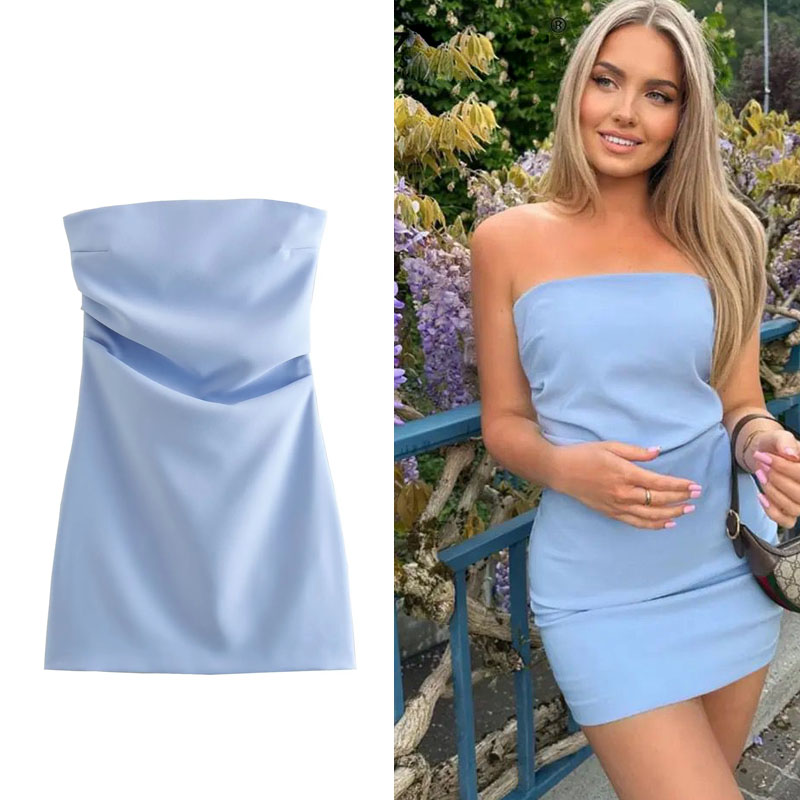 HXAO Dress Women Off Shoulder  - огляд і ціна Summer Zara