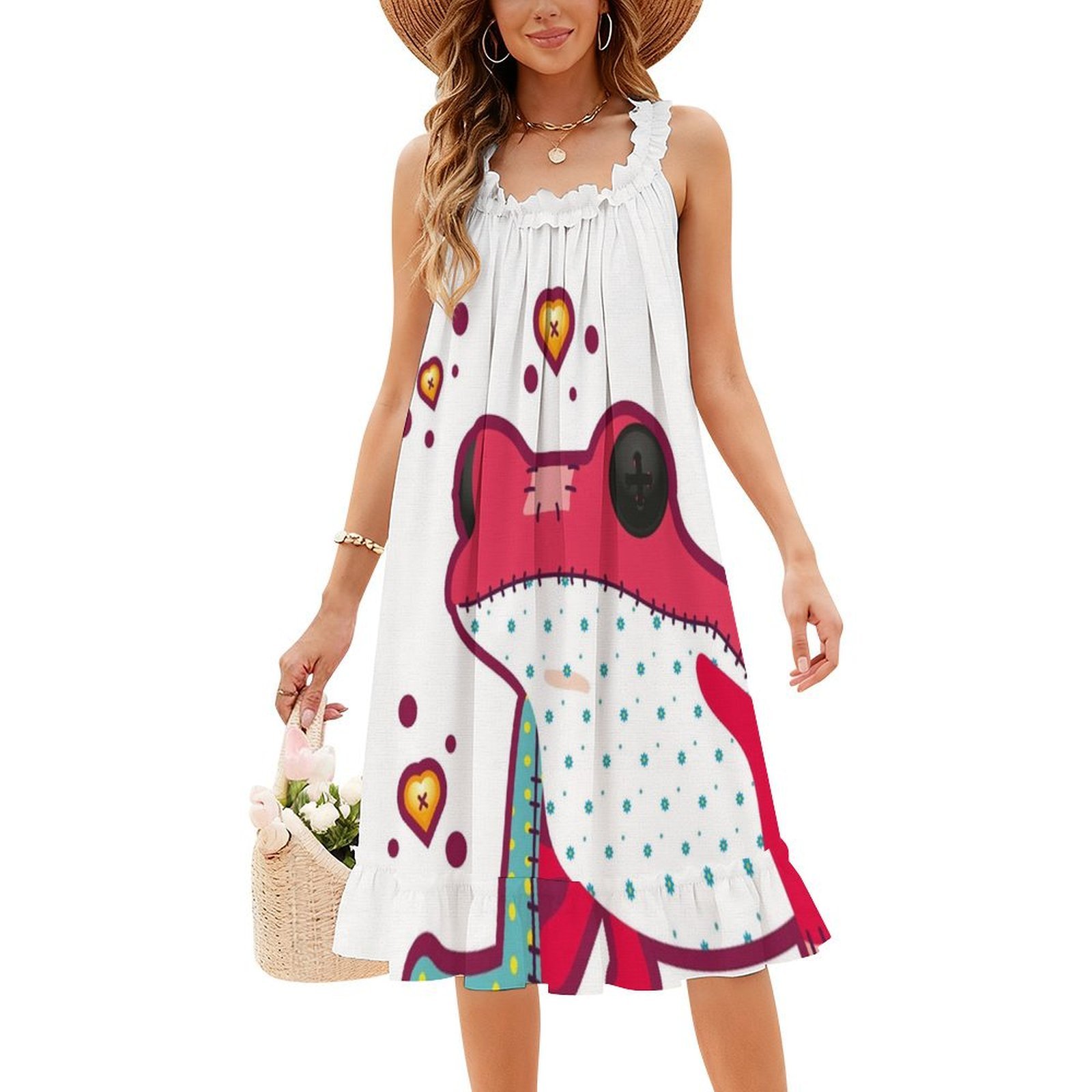 Ragdoll Frog Bohemian Sleevele - огляд і ціна Summer Clothing For A Beach