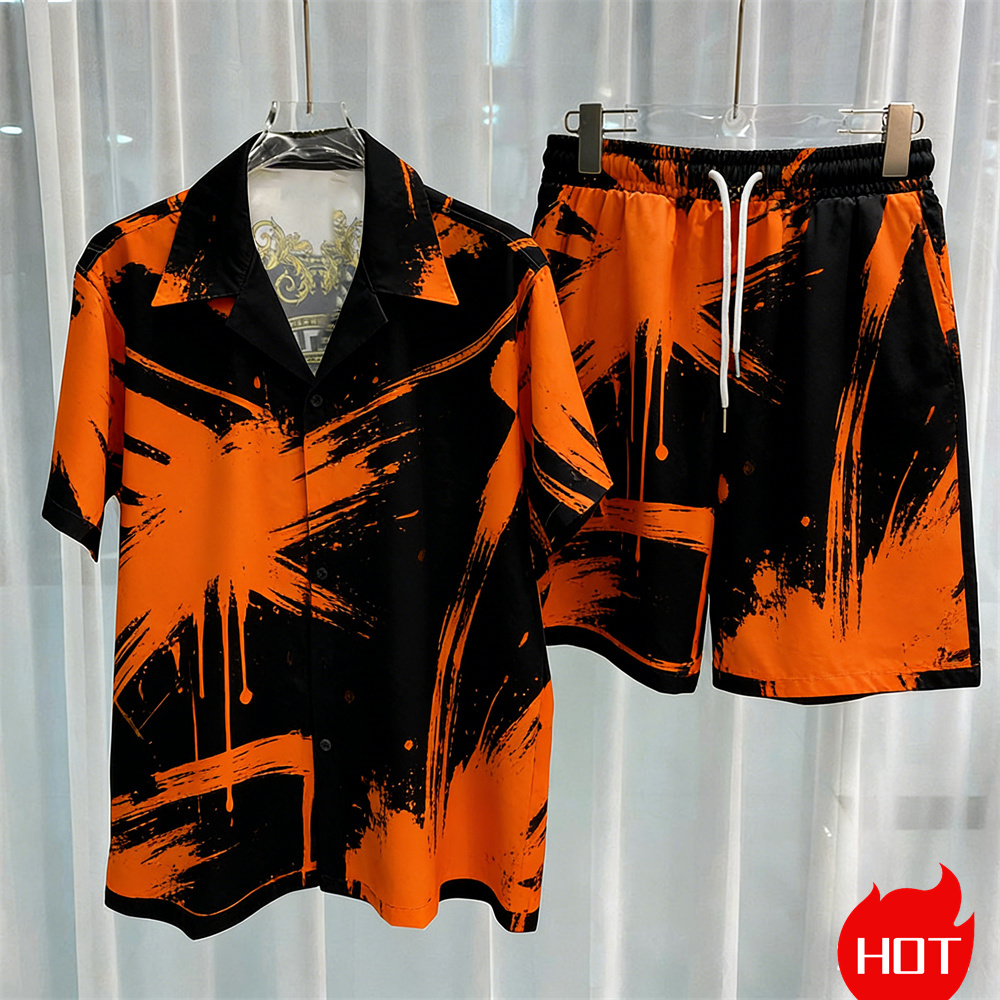 Digital printed men's set fash - огляд і ціна Summer Clothing Trends