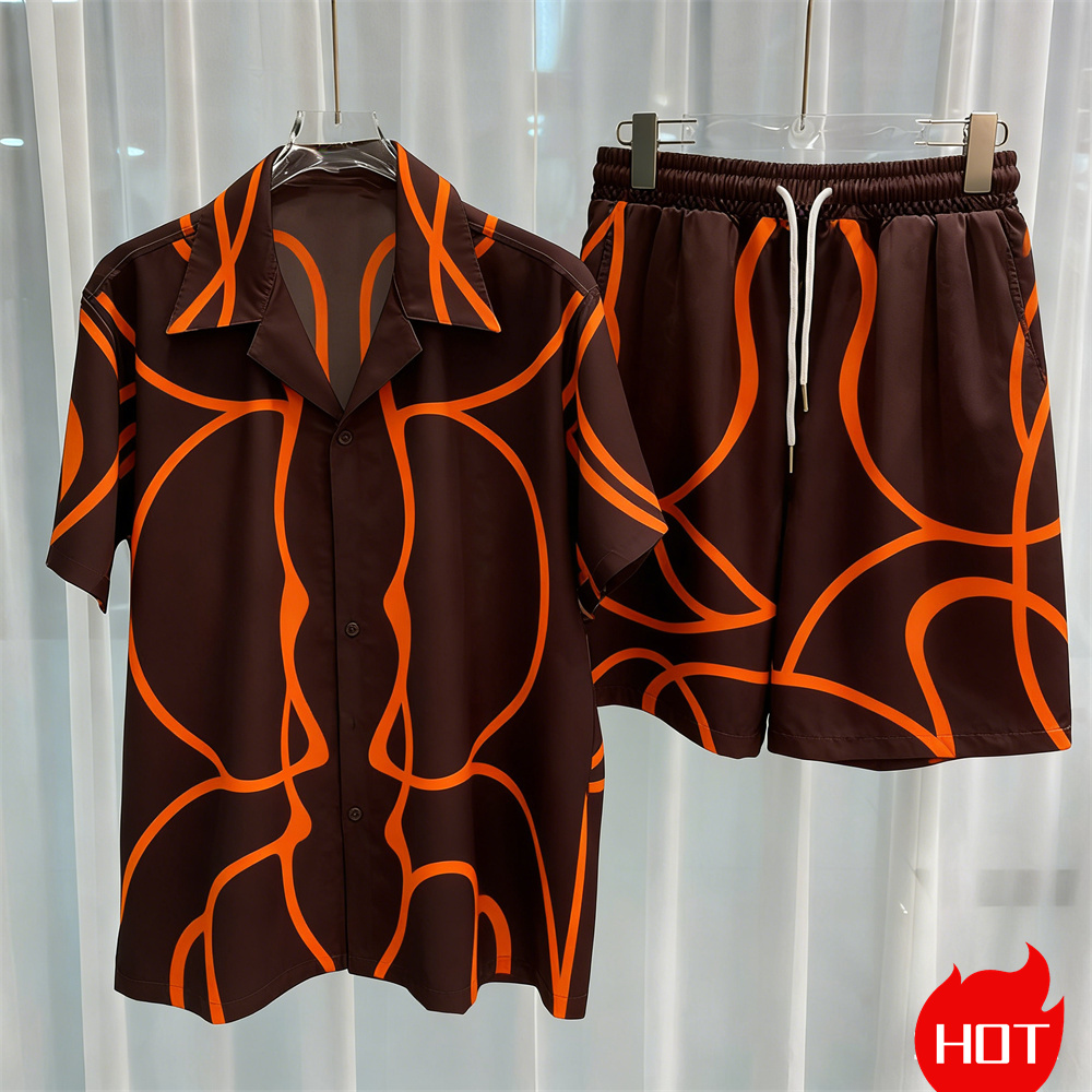 Digital printed men's set fash - огляд і ціна Summer Clothing Trends