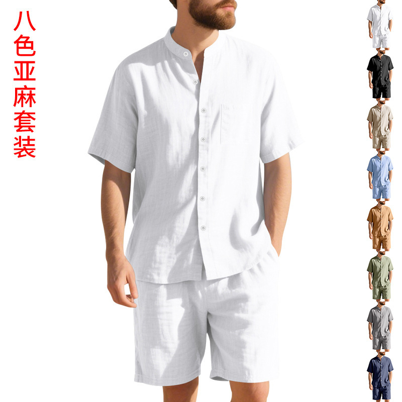 Summer Men's Linen Loose-Fit S - огляд і ціна Summer Clothing For A Beach