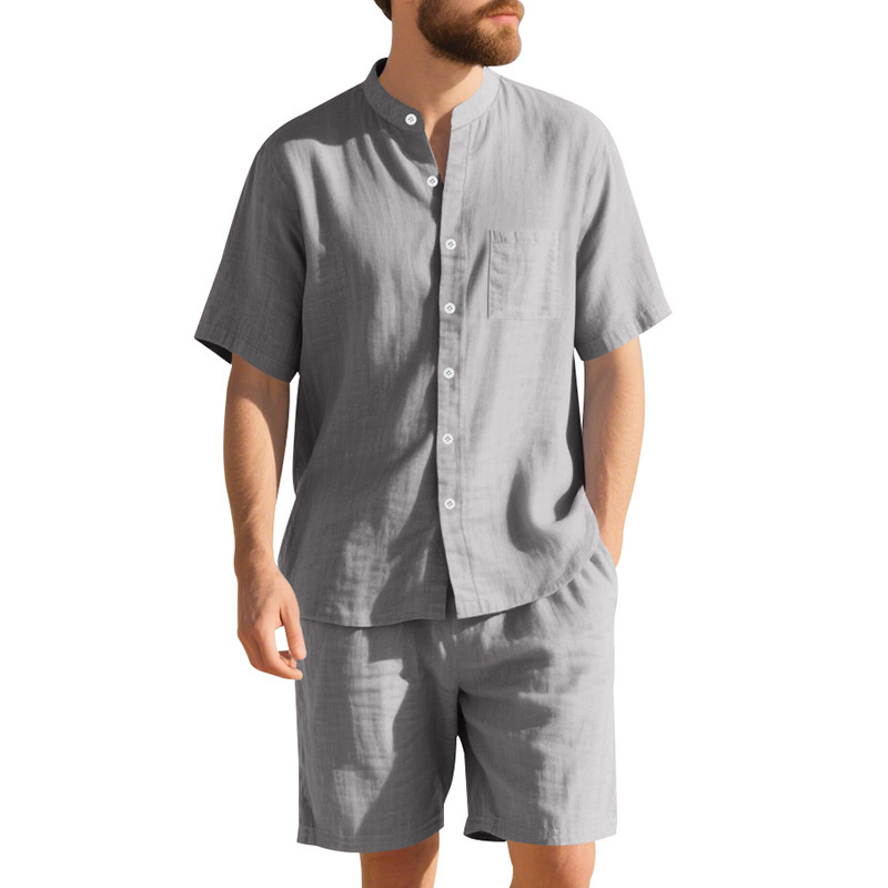 Summer Men's Linen Loose-Fit S - огляд і ціна Summer Clothing For A Beach
