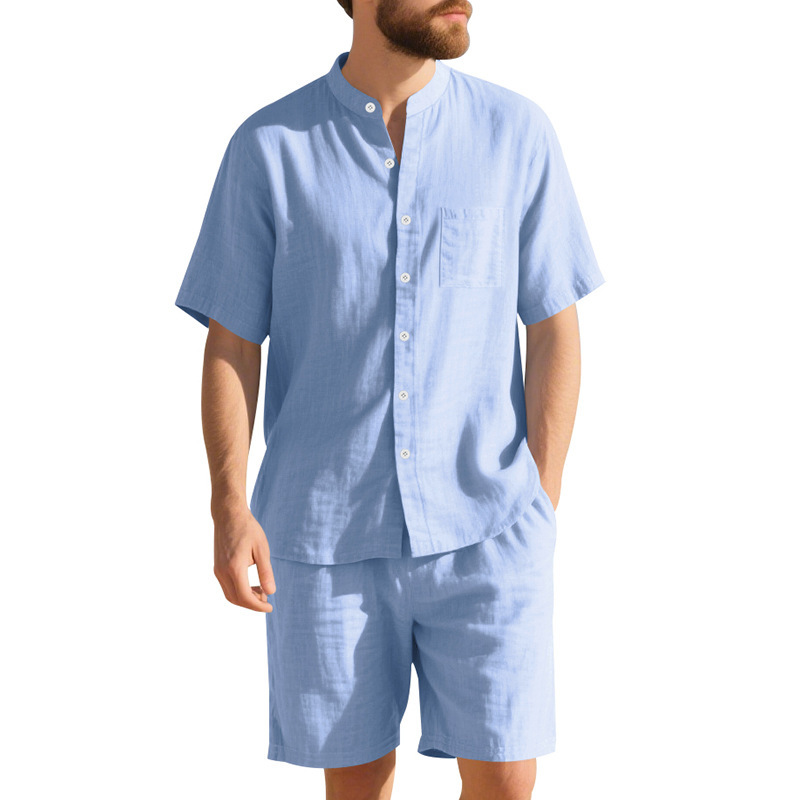 Summer Men's Linen Loose-Fit S - огляд і ціна Summer Clothing For A Beach