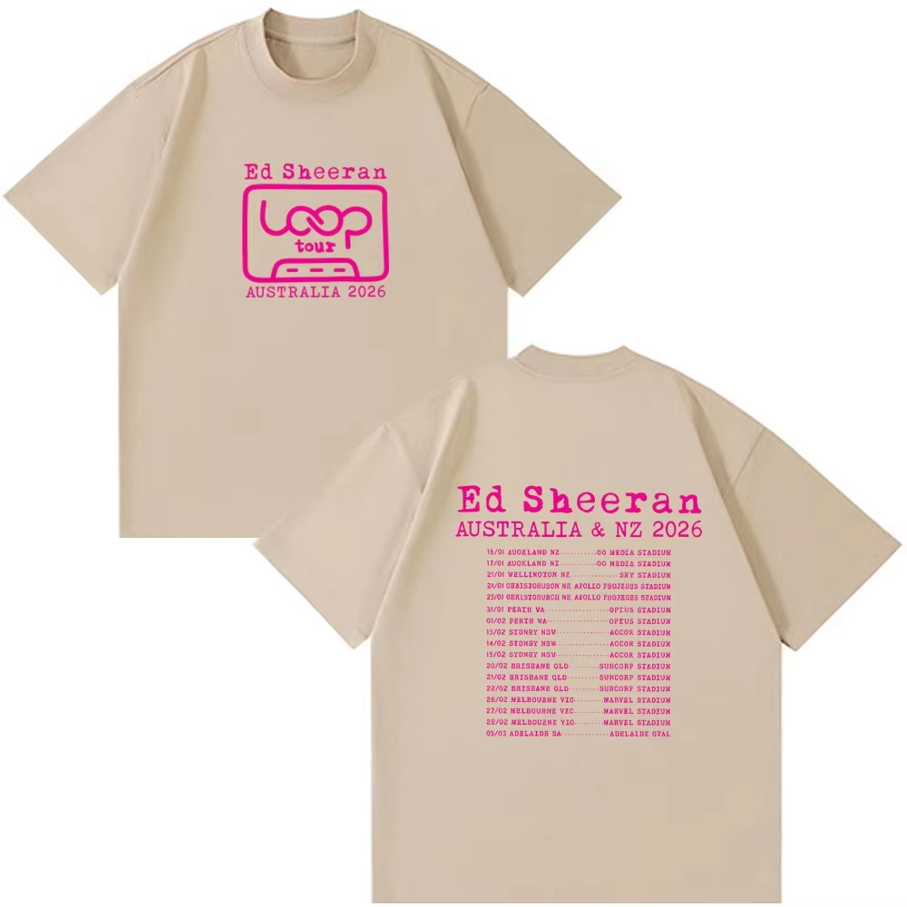 Ed Sheeran Loop Tour Australia - огляд і ціна Summer Clothing Australia