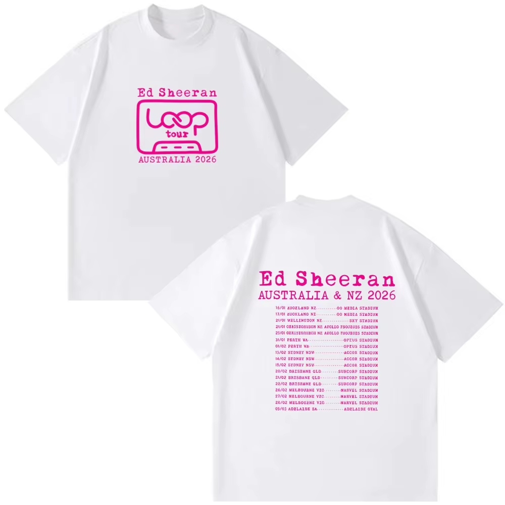 Ed Sheeran Loop Tour Australia - огляд і ціна Summer Clothing Australia