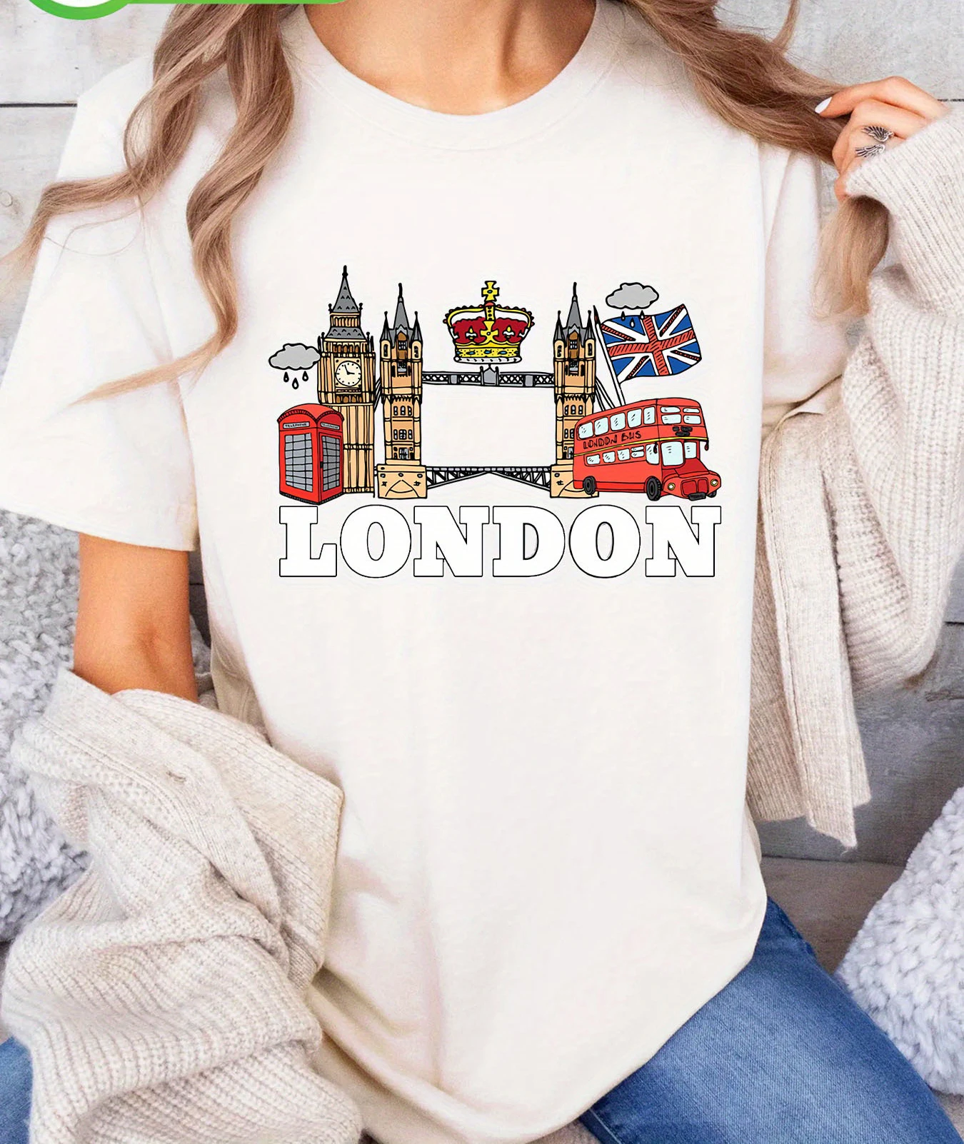 London Alphabet Pattern Printe - огляд і ціна Summer Clothing London