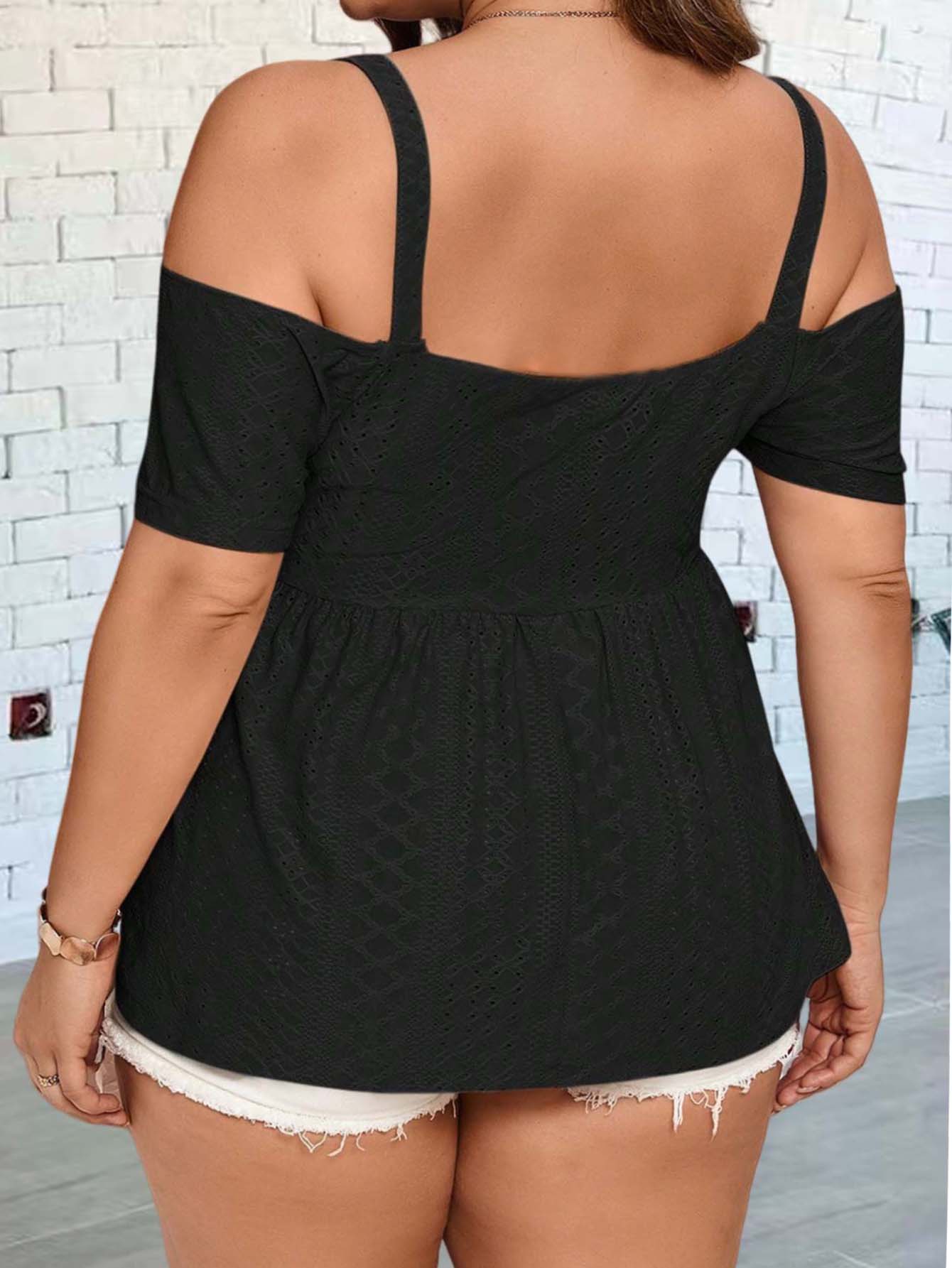 Elegant off-shoulder vest suit - огляд і ціна Summer Clothing For Plus Size Women