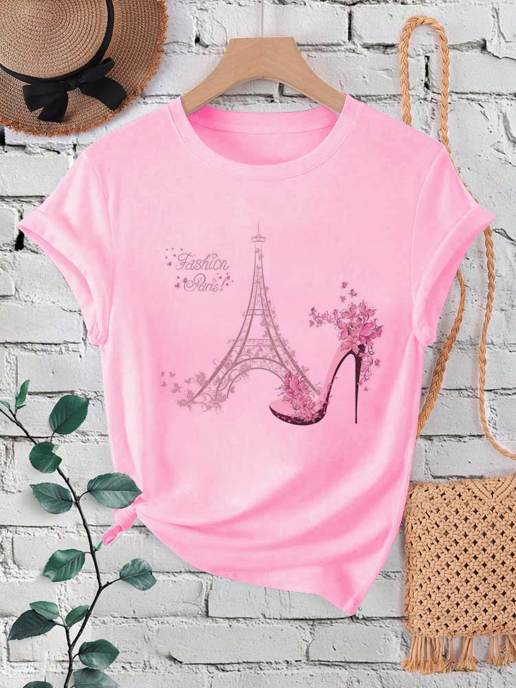 Fashion Paris Eiffel Tower Pri - огляд і ціна Summer Clothing In Paris