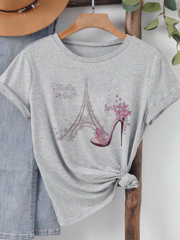 Fashion Paris Eiffel Tower Pri - огляд і ціна Summer Clothing In Paris