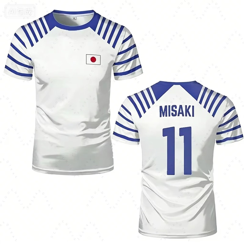 2026 Hot Captain Tsubasa Anime - огляд і ціна Japanese Summer Clothing Men