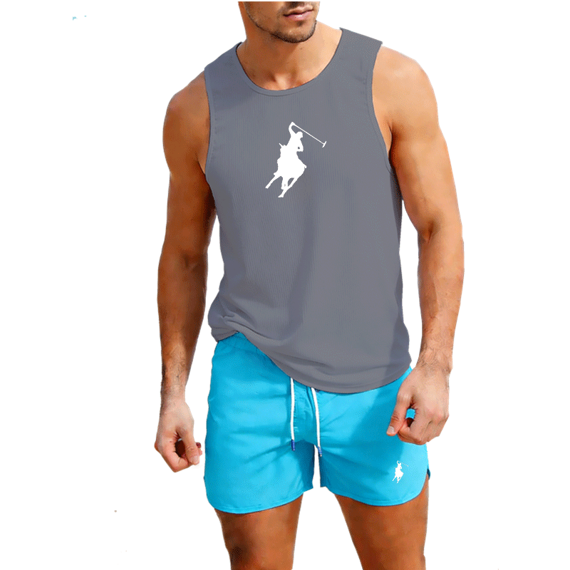 European Men Summer Vest and S - огляд і ціна Summer Clothing Trends