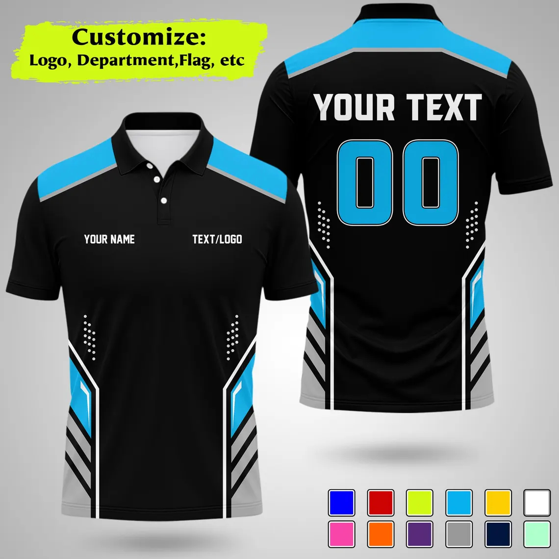 New Personalized Team Polo Shi - огляд і ціна Summer Clothing Logo