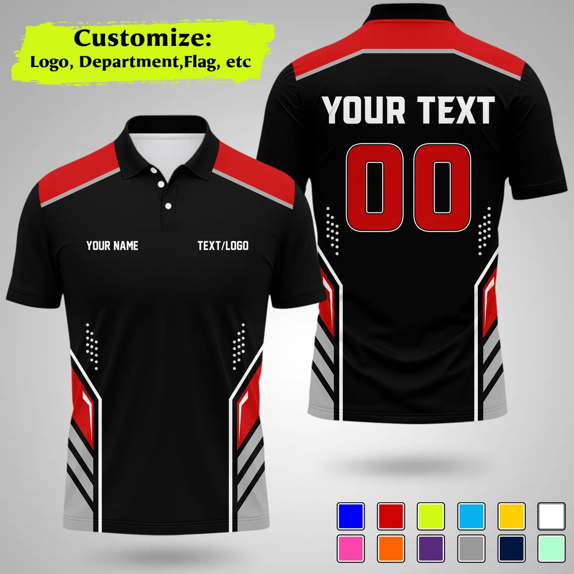 New Personalized Team Polo Shi - огляд і ціна Summer Clothing Logo
