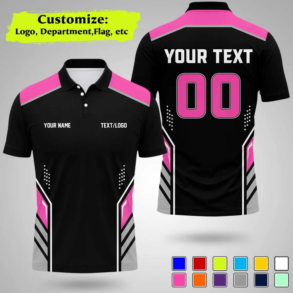 New Personalized Team Polo Shi - огляд і ціна Summer Clothing Logo
