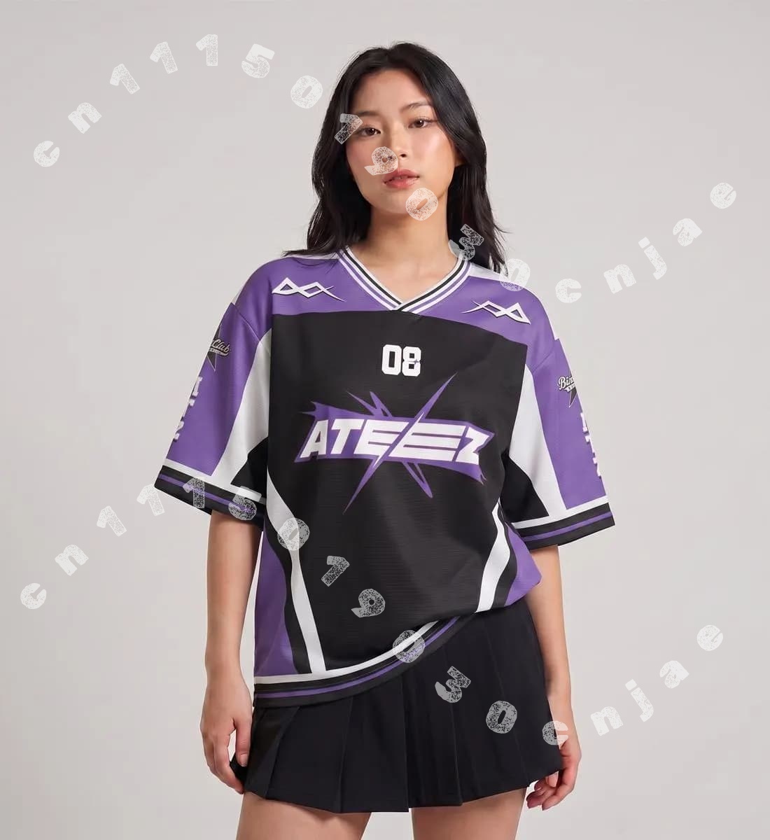 ATEEZ K-pop Jersey for Women a - огляд і ціна Summer Clothing Uk