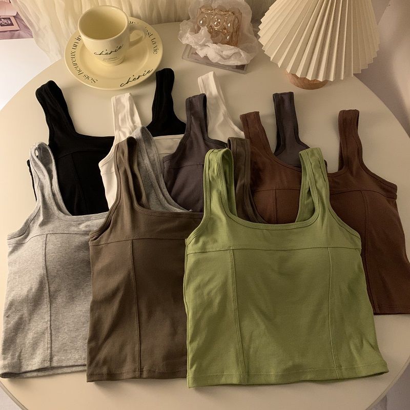 Women's Tank Top With Built In - огляд і ціна Summer Zara