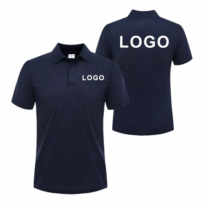 Customized Logo Polo Shirt Cas - огляд і ціна Summer Clothing Logo