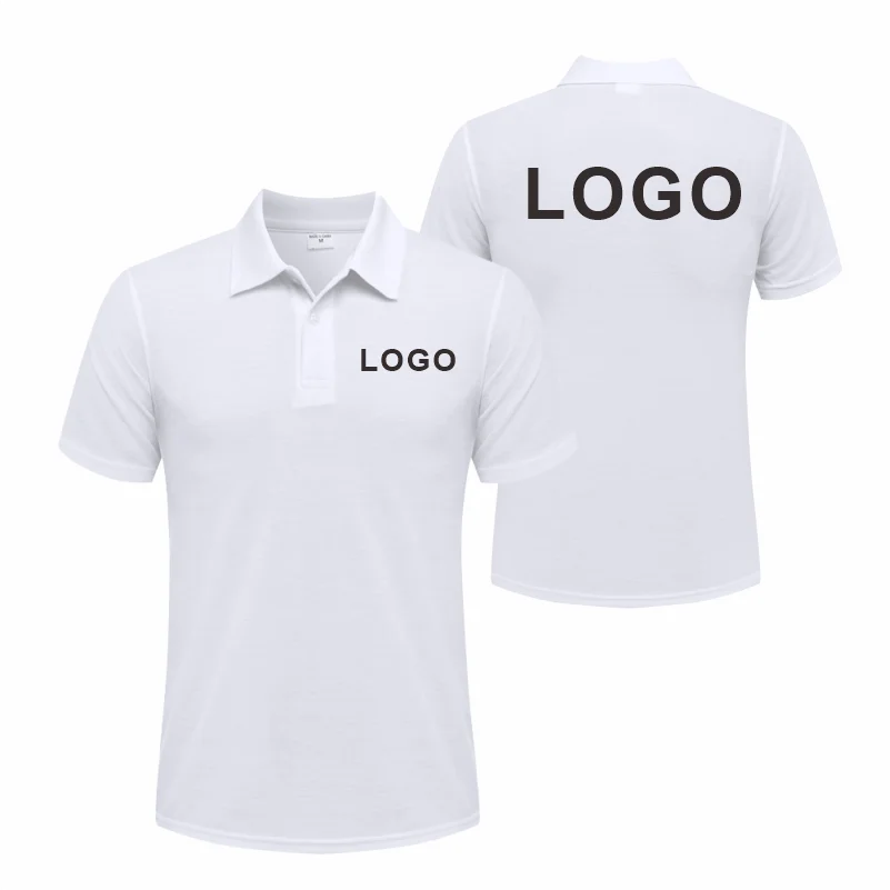 Customized Logo Polo Shirt Cas - огляд і ціна Summer Clothing Logo