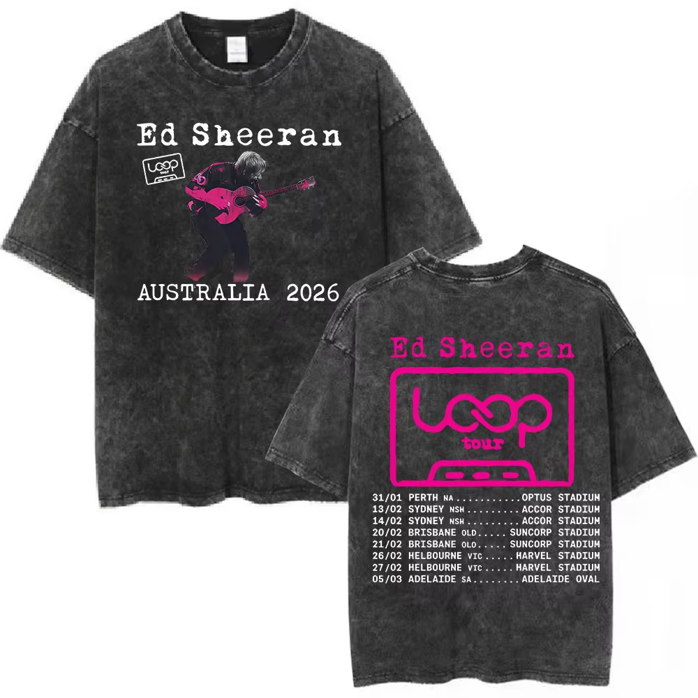 Ed Sheeran Loop Tour Australia - огляд і ціна Summer Clothing Australia