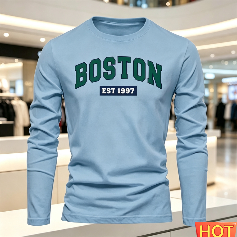 Autumn Summer Men's long sleev - огляд і ціна Summer Clothing Trends
