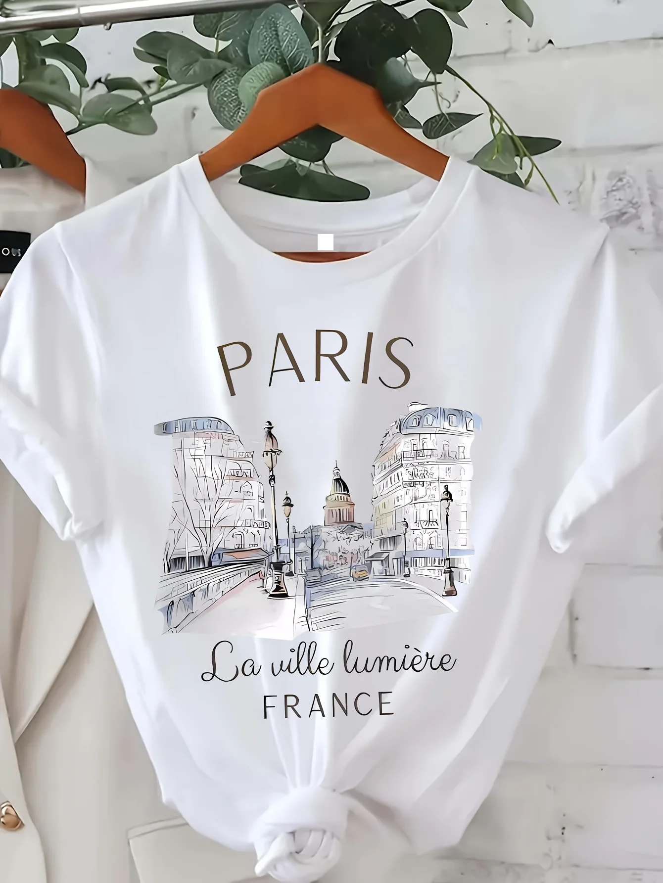 Fashion Graphic T Shirt Paris  - огляд і ціна Summer Clothing In Paris