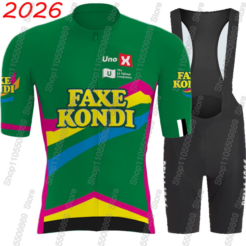 UNO X 2026 Pro Team Cycling Je - огляд і ціна Summer Green Clothing