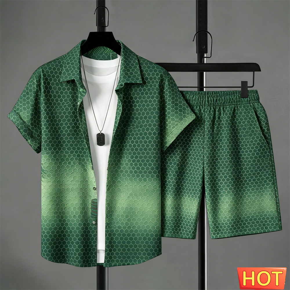 Summer Outfits Man Shirt Set G - огляд і ціна Summer Clothing Trends