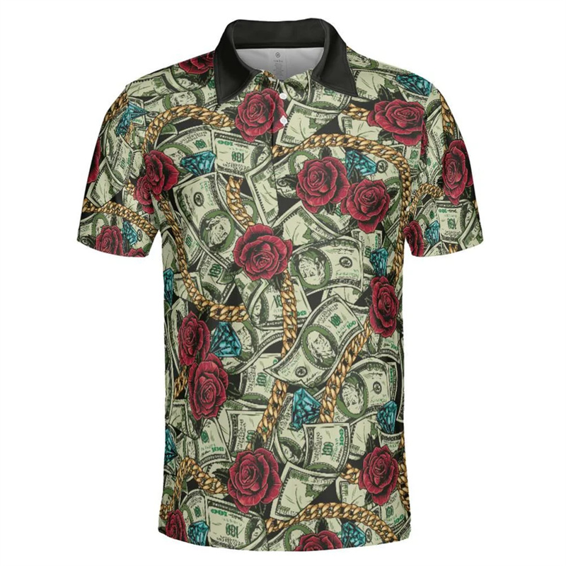Vintage Streetwear Polo Shirts - огляд і ціна Summer Green Clothing