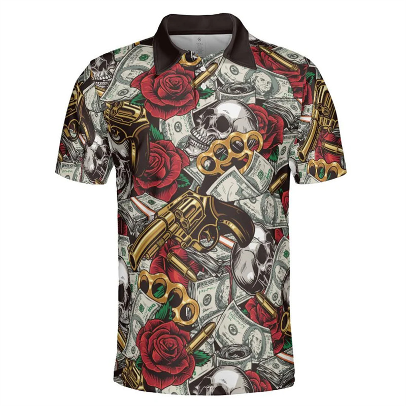 Vintage Streetwear Polo Shirts - огляд і ціна Summer Green Clothing