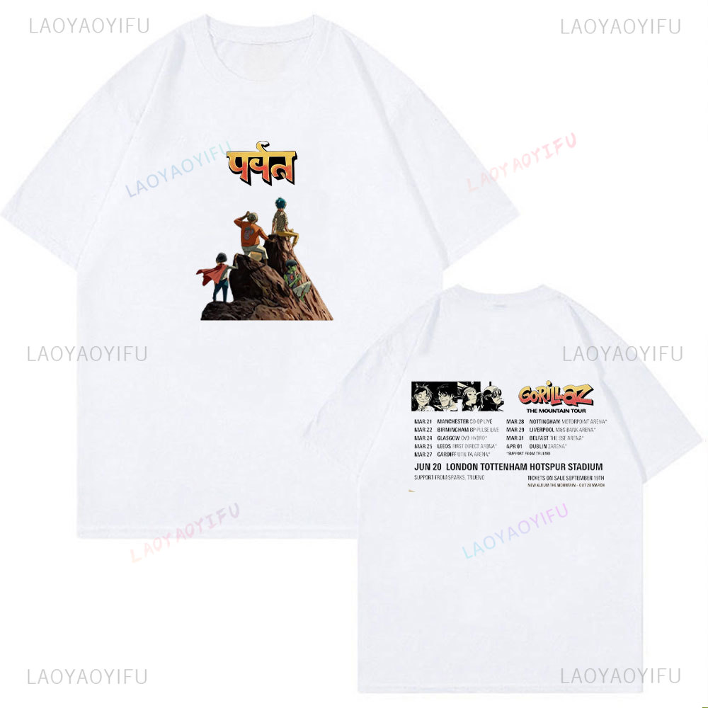 Unisex Cotton Tshirt Gorillaz  - огляд і ціна Summer Clothing Uk