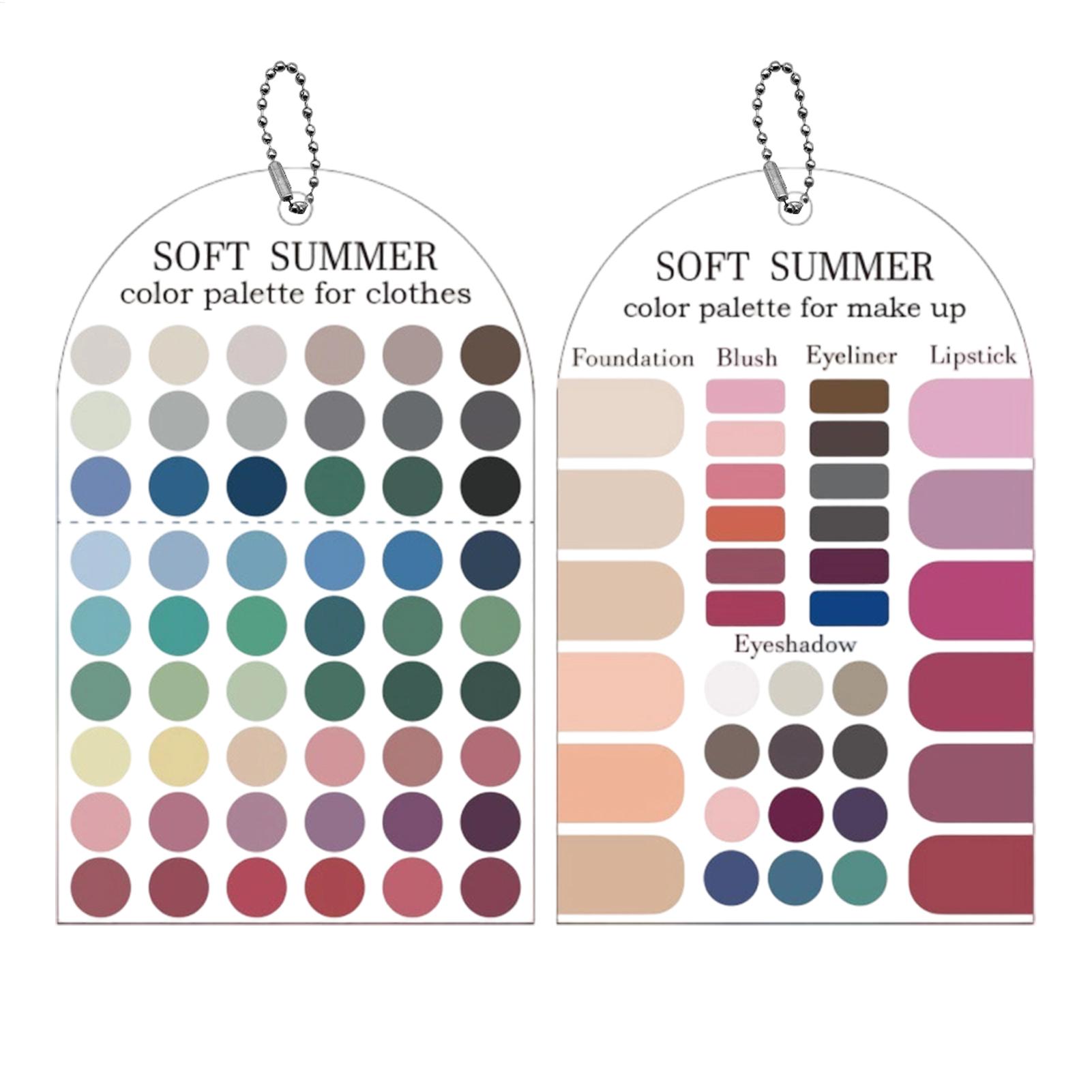 2 Pieces Acrylic Seasonal Pale - огляд і ціна Summer Clothing Palette