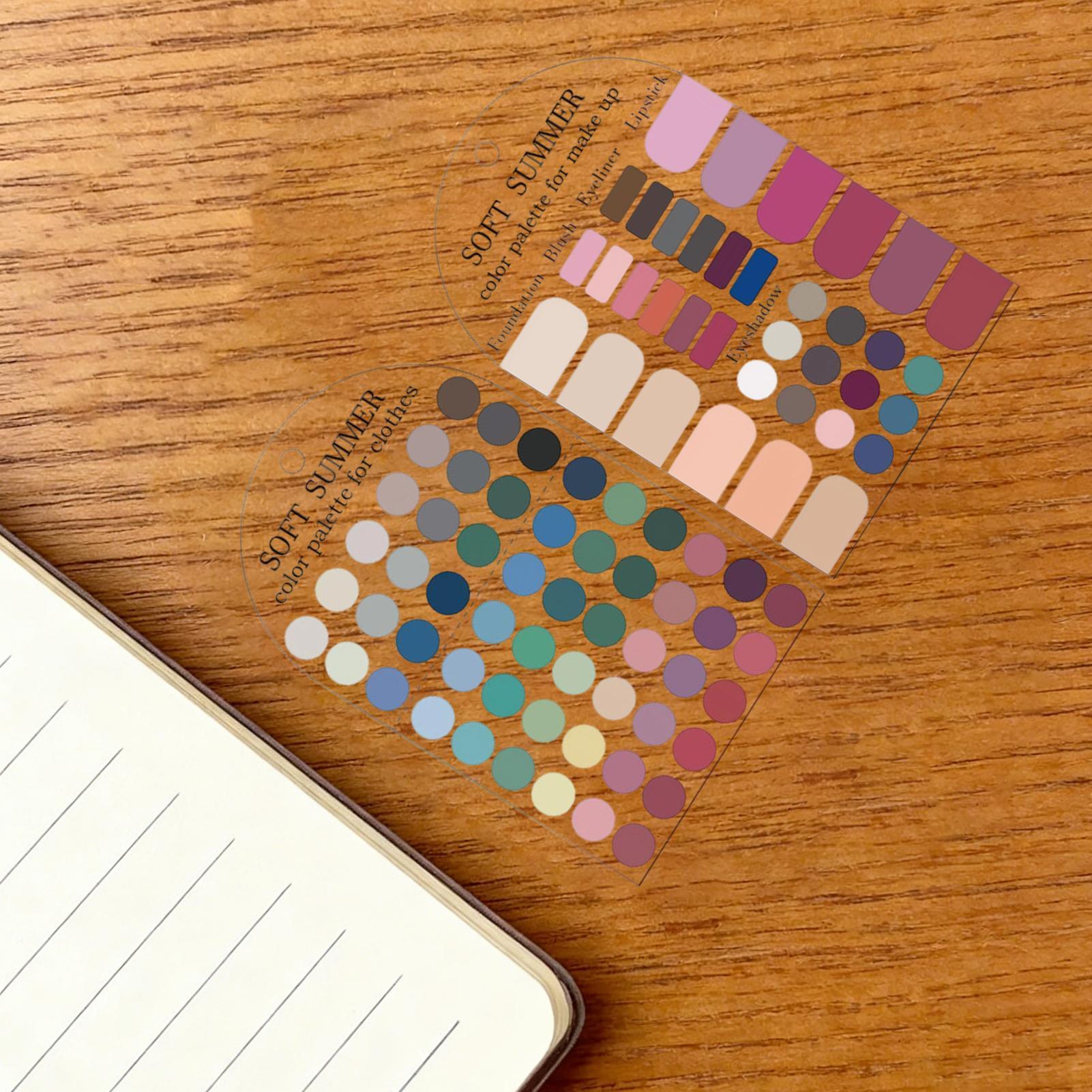 Soft Summer Color Palette Card - огляд і ціна Summer Clothing Palette