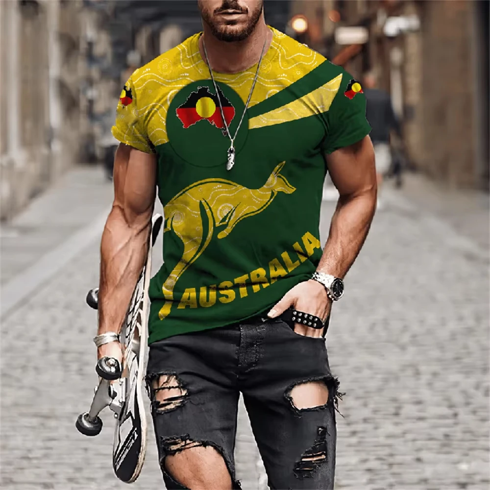 Men's T-Shirts Australia Graph - огляд і ціна Summer Clothing Australia