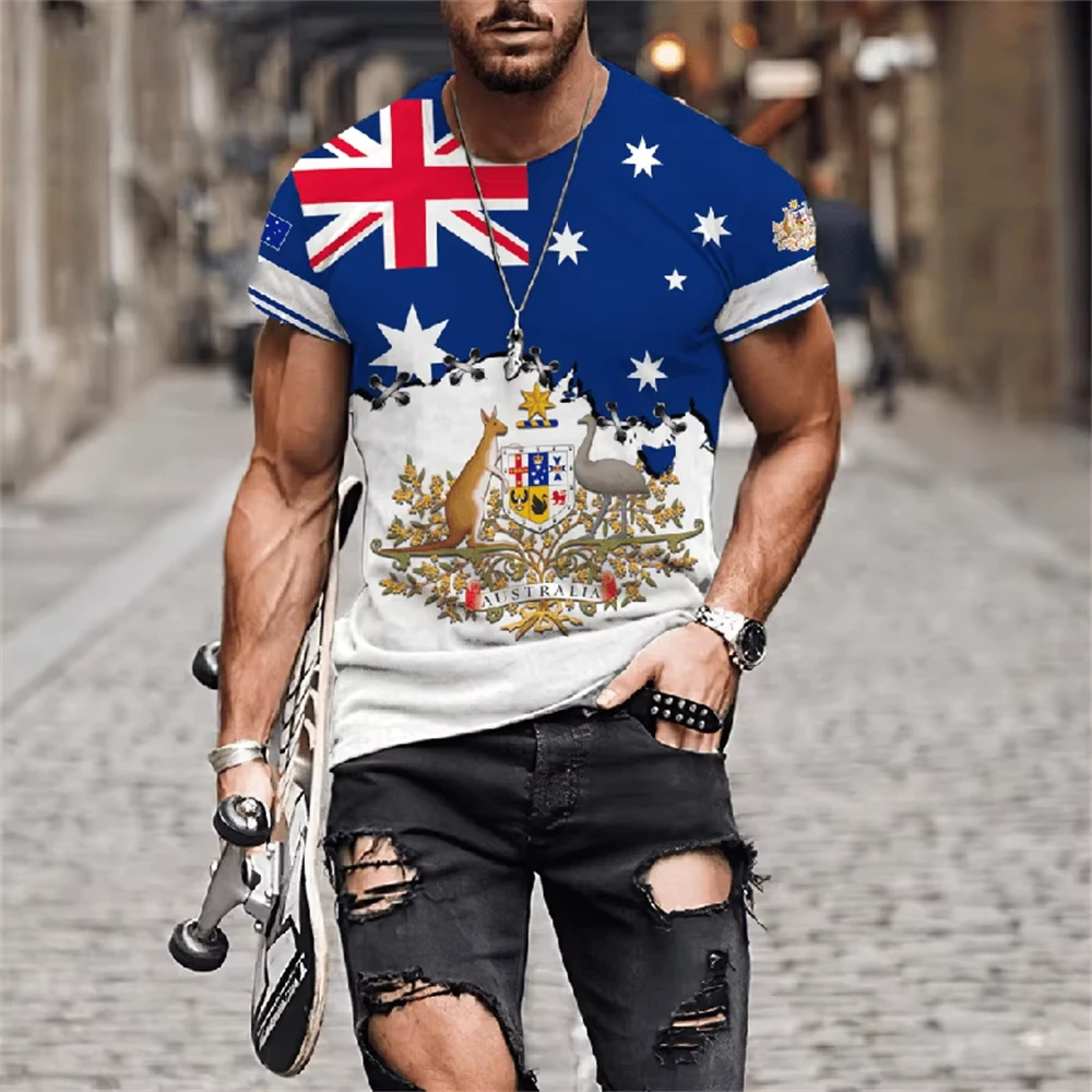 Men's T-Shirts Australia Graph - огляд і ціна Summer Clothing Australia