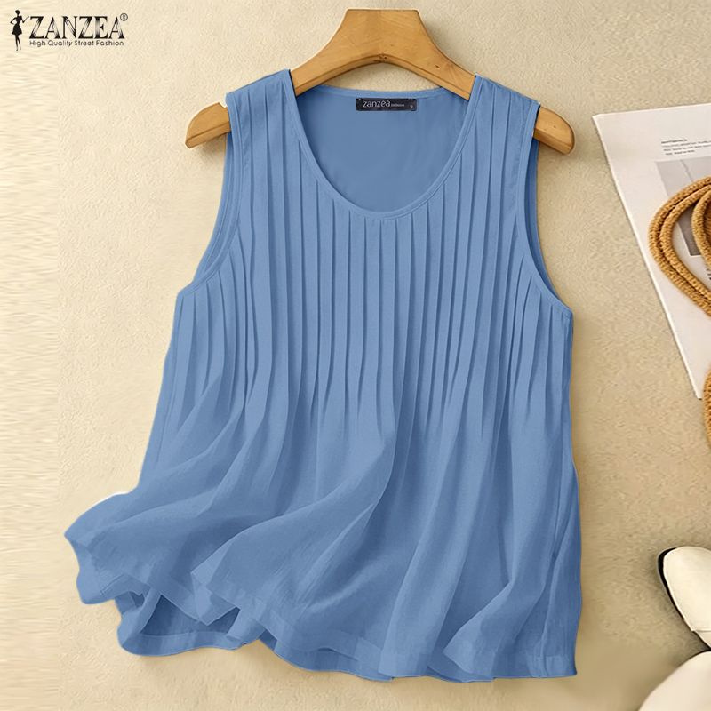 ZANZEA Woman Summer Pintuck Ta - огляд і ціна Summer Clothing For Plus Size Women