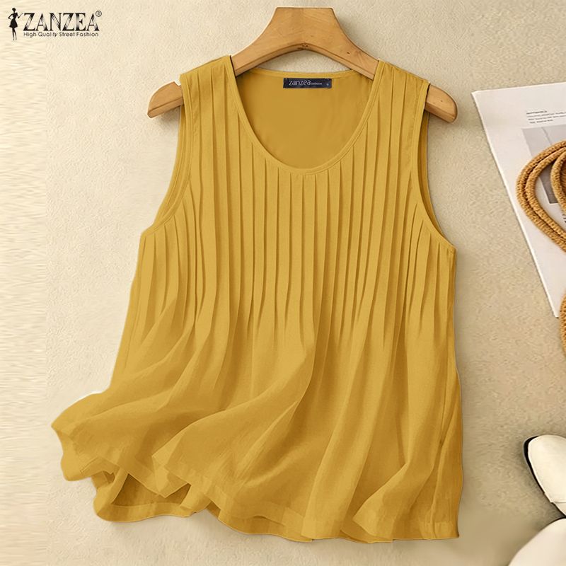 ZANZEA Woman Summer Pintuck Ta - огляд і ціна Summer Clothing For Plus Size Women