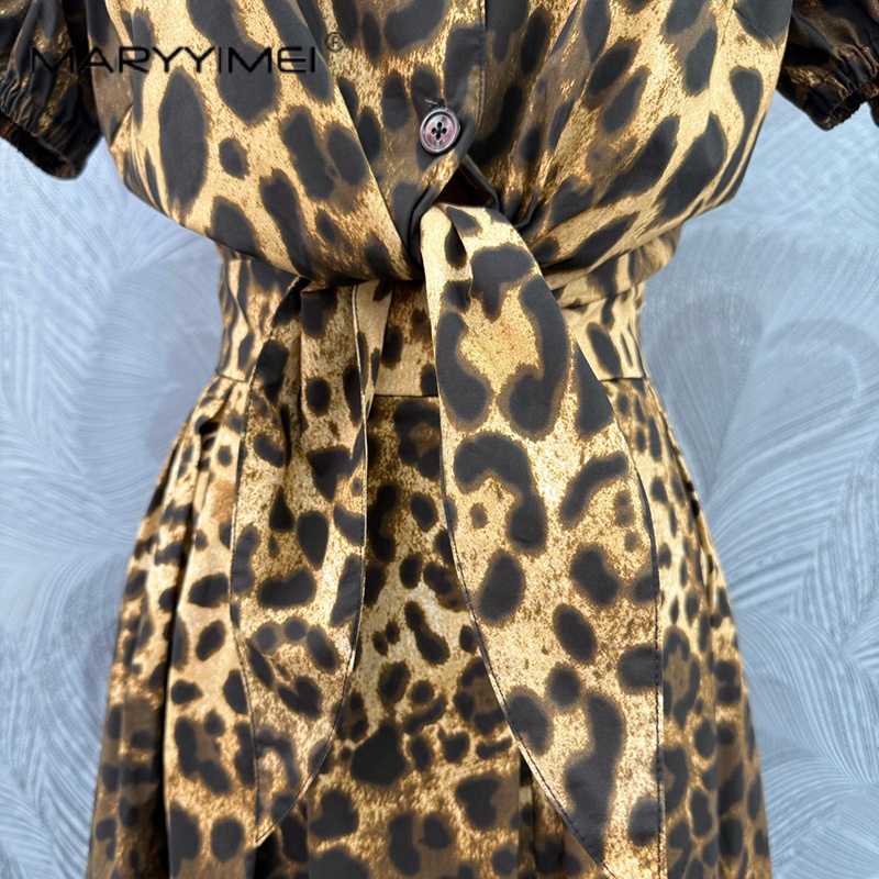 MARYYIMEI Fashion leopard prin - огляд і ціна Summer Edit Clothing